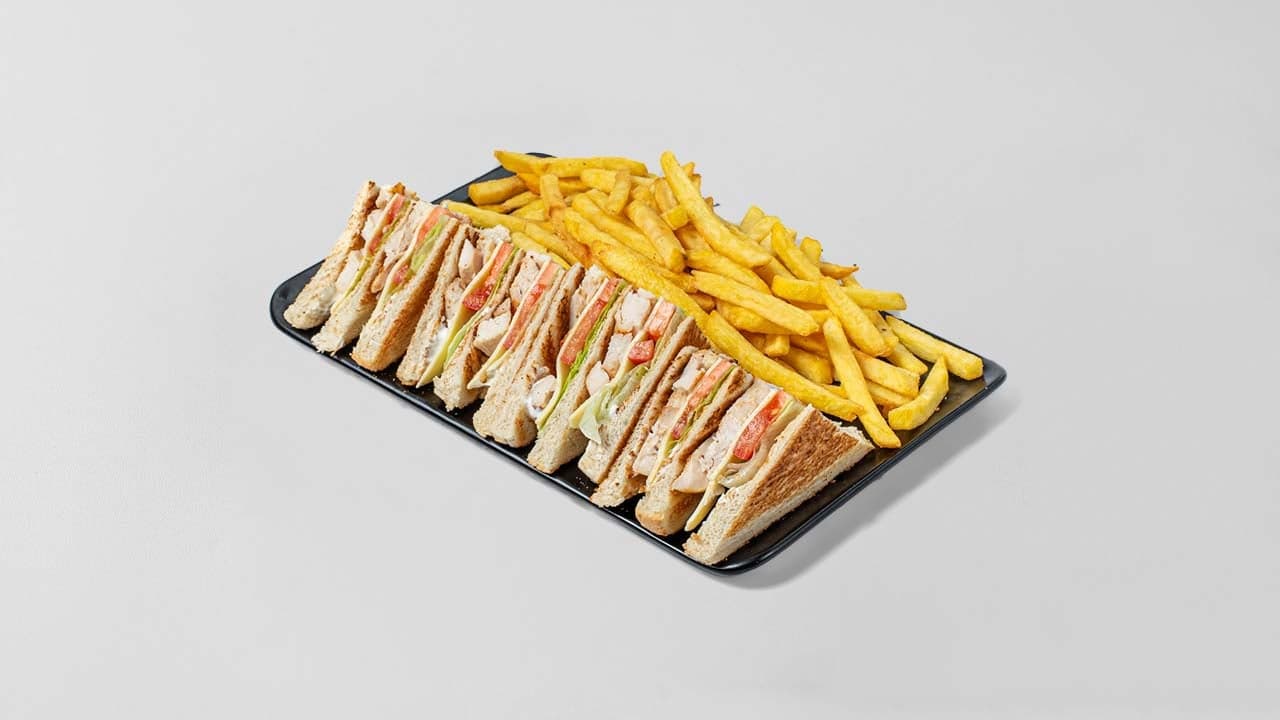 Club sandwich κοτόπουλο