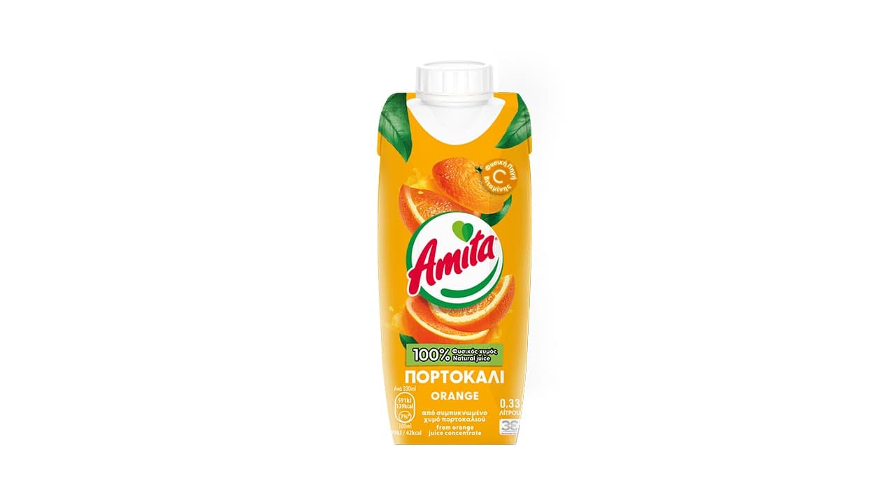 Amita πορτοκάλι 330ml