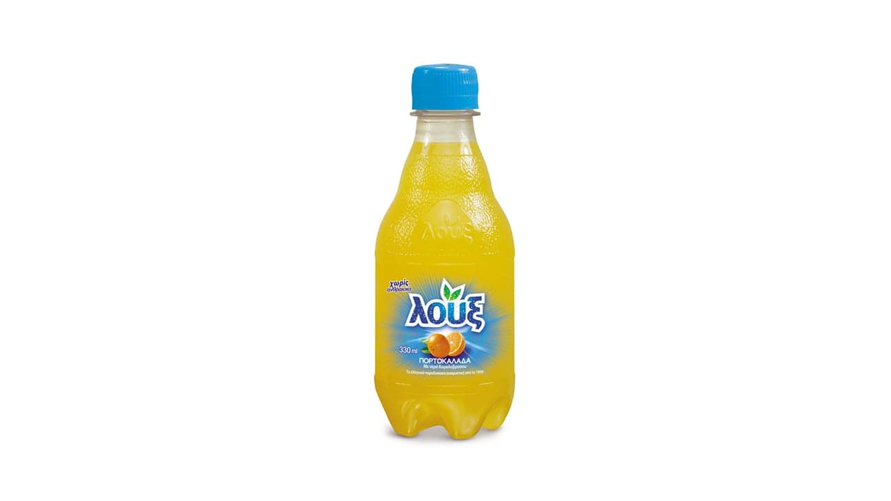 Λουξ πορτοκαλάδα χωρίς ανθρακικό 330ml